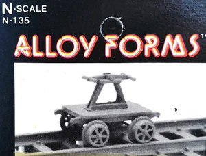 ALLOY FORMS "N". DRESINA PARA DESPLAZAMIENTO MANUAL -"KIT - PARA MONTAR"- - Imagen 1 de 2