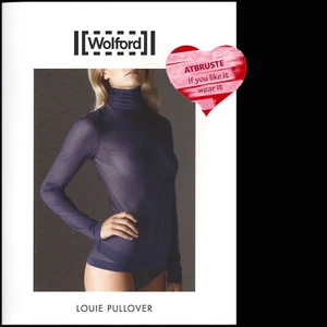 Wolford Louie Pullover • M • black ... Femin- eleganter Stehkragen Pullover - Picture 1 of 6