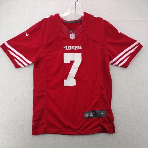 Nike On Field San Francisco 49ers Colin Kaepernick Boys XL NFL Jersey Stitched Cover