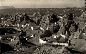 Guadix Spain España Andalusien AK ~1950/60 Cavernes Caves Vista de Cuevas Höhlen - Picture 1 of 1