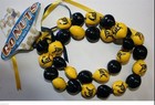 Col California Berkely Bears Go Nuts Kukui Lei Necklace 30 Beads Original Cal