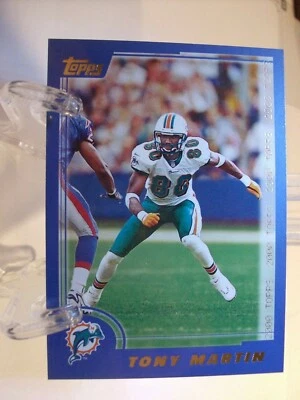 2000 Topps Football Card  #49 Tony Martin  (81914) - Image 1 of 2