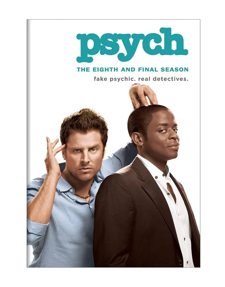 Psych: Season 8 (DVD) James Roday, EX Library, DISCS ARE SCRATCH FREE - Image 1 of 1