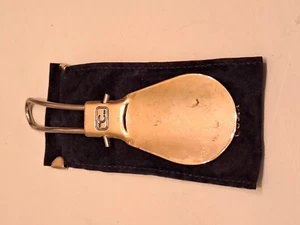 Costa Cruises Linea "C" Folding Gold-colored Metal Shoehorn - Vintage - Picture 1 of 2