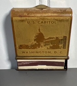 Matchbook Holder Calendar US CAPITOL - Picture 1 of 5