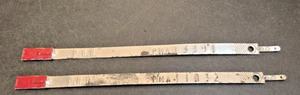(2) Antique PRR Pennsylvania Railroad Metal Car Seals - Picture 1 of 2