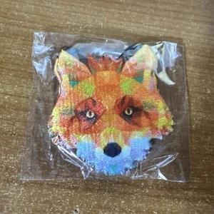 Parche geométrico fractal zorro 3,7"x4" - Imagen 1 de 1