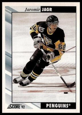 1992-93 Score #113 Jaromir Jagr - Image 1 of 2