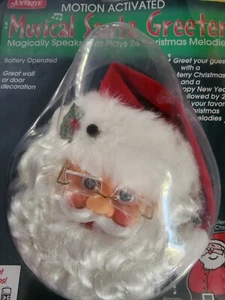Motion activated musical Santa greeter - Picture 1 of 1