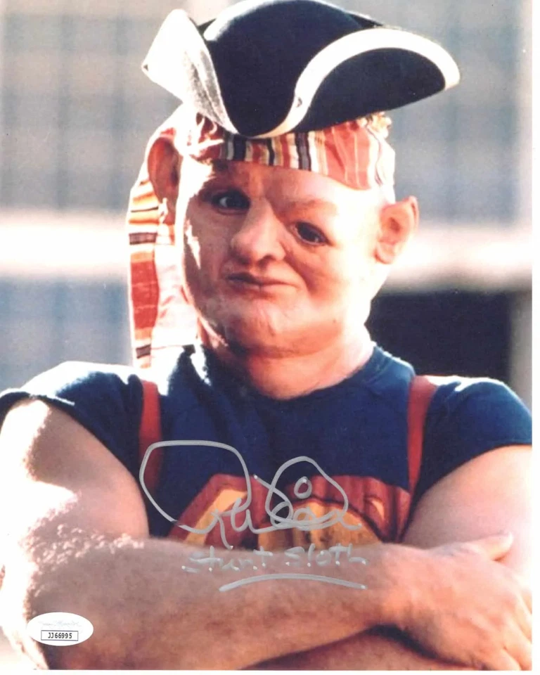 Randell Widner signed 8x10 Photo Sloth The Goonies - Image 1 of 1