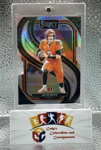 Joe Burrow 2024 Panini Select - Premier Level #127 Silver Prizm Die-Cut - Bild 1 von 10