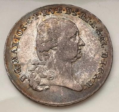 Bayern 1 Konv.Taler 1802 Maximilian IV Joseph 1799- 1806  Dav.542 - Изображение 1 из 4
