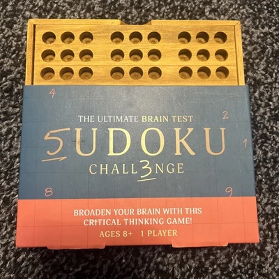 The Ultimate Brain Test Sudoku Challenge Board Game By Professor Puzzle GamesNEW - Image 1 of 2