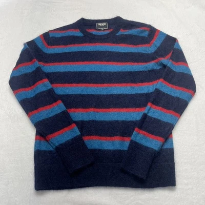 Todd Snyder Mens S Mohair Merino Wool Blend Sweater Pullover Crewneck Striped - Image 1 of 4