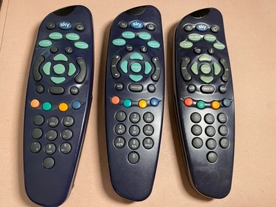 3 x Sky Remote Control for Original Sky not for plus + or HD, good work cond. - Image 1 of 4