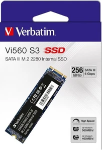 Verbatim Vi560 S3 256GB SSD Interno M.2 2280 SATA III Hard Disk Stato Solido PC - Foto 1 di 5