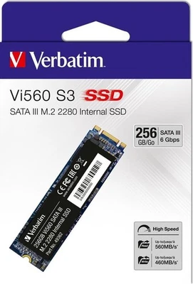 Verbatim Vi560 S3 256GB SSD Interno M.2 2280 SATA III Hard Disk Stato Solido PC