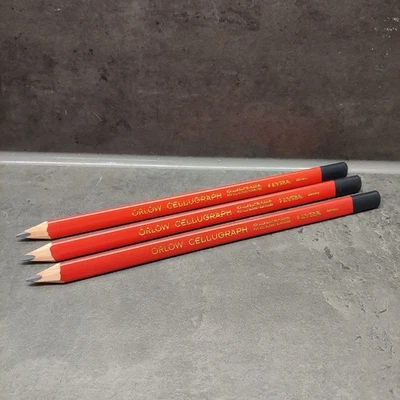 3 x Lyra Cellugraph Bleistift,Glatte Oberflächen, Glas, Keramik, Fliesen 1940101