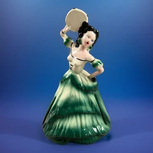 Vintage Serviettenhalter Puppe 40er Jahre Keramik Figur Spanische Tänzerin Flamenco - Bild 1 von 19