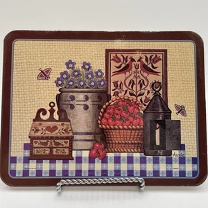 Combo de decoración de pared de almohadilla caliente de corcho placa caliente vintage arte popular configuración de cocina 6x8 - Imagen 1 de 13