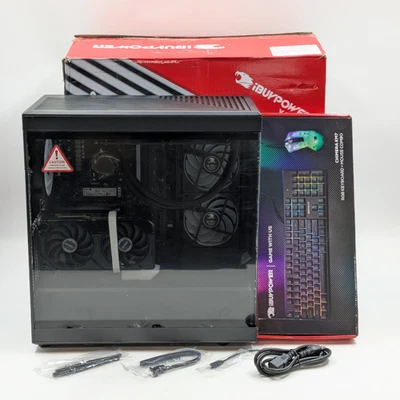 iBuyPower Y40 IBP AMD Ryzen 7 7700 16GB DDR5 1TB SSD RTX 4070 Windows 11 Home - Image 1 of 4