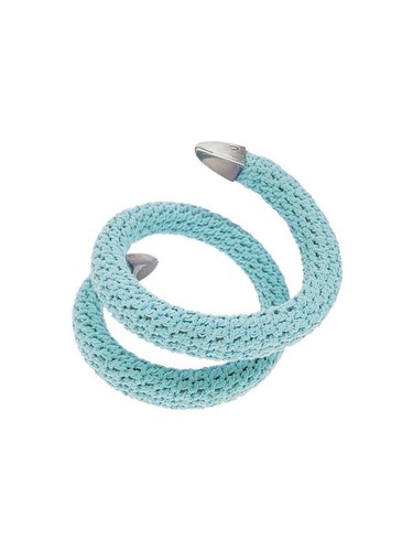 Bracciale BOTTEGA VENETA Spirale Blu Donna