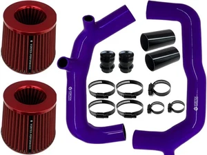 For BMW 335i 335xi N54 E90/E91/E92/E93 2007 – 2010 air intake 2" PURPLE RDAF V3 - Bild 1 von 22