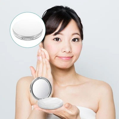  2 Pcs Contenitori Per Il Trucco Da Viaggio Contenitore Della Polvere Vuoto - Image 1 of 4