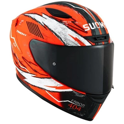 Full-Face Helmet Suomy TRACK-1 404 Matt Orange Fluo Foto 1 de 3