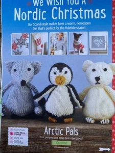 Woman's Weekly Nordic Christmas Patterns Toys, Dog Coat, Jumper, Stocking, Star - Picture 1 of 5