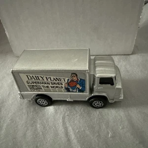 Corgi Juniors Leyland Terrier DAILY PLANET Superman Van - Rare SILVER UK Version - Picture 1 of 8