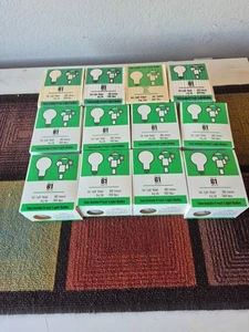 Vintage -Frost Light  Bulbs 60w - 12 Packs/24 Bulbs. Free Shipping Commonwealth  - Picture 1 of 5