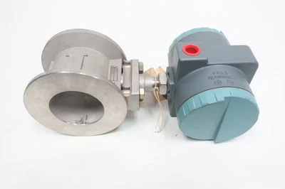 Foxboro E83W-03SSIT CS-E/FD-A Vortex Flow Meter 10.725gpm 3in 10.5-50v-dc - Image 1 of 4