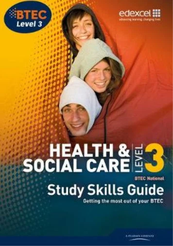 Health and Social Care Level 3 BTEC National Study Skills Guide, Edexcel, Used;  - Image 1 of 1