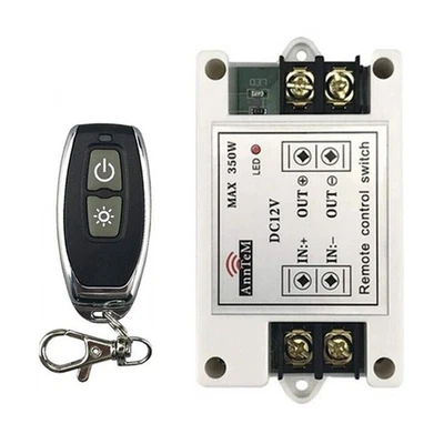 Car Battery Isolator Switch Disconnect Cut Off Kill +Wireless Remote Control 12V - Image 1 of 4