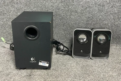 Logitech LS21 2.1 Sistema di altoparlanti 🔊 S-00040 subwoofer e altoparlanti stereo compatti - Immagine 1 di 4