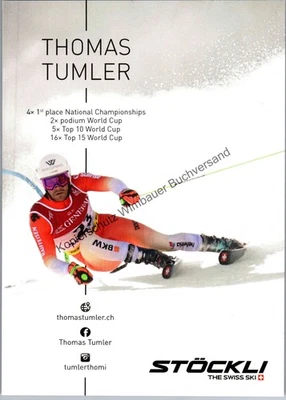 Autogrammkarte Daniel Bohnacker Skirennen Riesenslalom Super-G Tumler, Thomas : - Bild 1 von 2