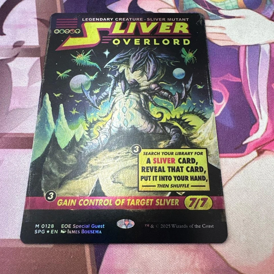 Sliver Overlord Foil English MTG Card Top Commander Pickup Rare - Image 1 of 1