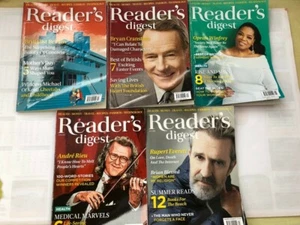Readers Digest Magazines x 5 (March 2018 - July 2018) - Picture 1 of 1