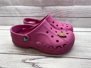 Crocs Kid's Pink Baya Clog Unisex ~ child size 1 - Picture 1 of 10