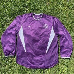 Austria Wien 2002 2004 Home Long Sleeve Football Soccer Shirt Jersey Nike - Picture 1 of 12