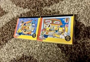 Vintage 2007 Sealed 2 Pack, The Simpsons, 50pc Each Puzzles, Mega Brand Int. - Picture 1 of 4