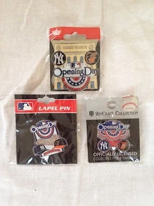2014 Eröffnungstag Dreipoliges Set Yankee Stadium New York Yankees Baltimore Orioles - Bild 1 von 4