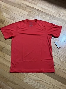 Florence Marine Airtex kurzärmliges T-Shirt rot Herren Größe Large neu mit Etikett $ 65 - Bild 1 von 7