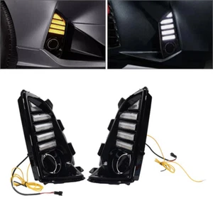 Dual Daytime Running Lights Turn Signal Light For Toyota Yaris Ativ Vios 22-23 - Picture 1 of 15