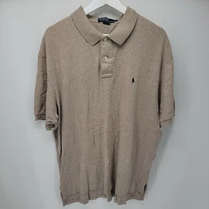 Polo Ralph Lauren Light Brown Tan T Shirt Size XL - Imagen 1 de 8