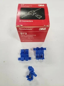 3M 972 Scotchlok Self-Stripping Fuseholder 25 pcs. - Picture 1 of 1
