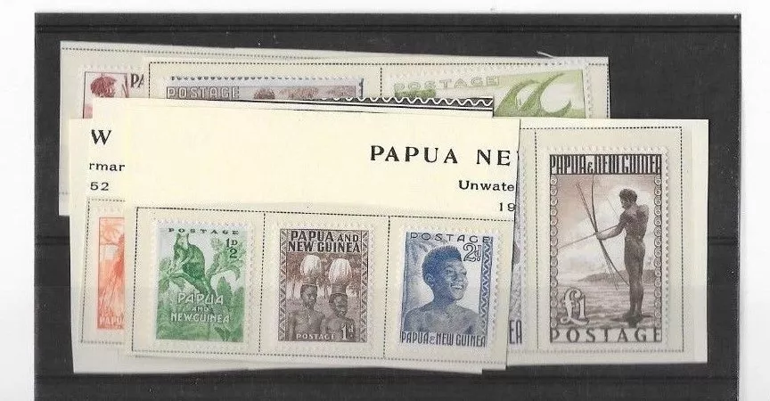 PAPUA NEW GUINEA 1952 SG 1-15 SC 122-136 MNH. - Image 1 of 1