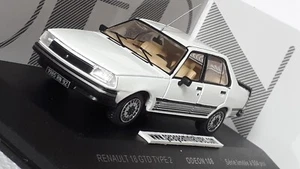 RENAULT R18 GTD TYPE 2 BLANC 1985 ODEON REF 108 ECHELLE AU 1/43 EMECOLLECTION - Imagen 1 de 6