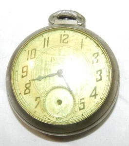 Reloj Bolsillo Ingraham Viceroy De Colección Para Hombre - Funcionando - Imagen 1 de 5